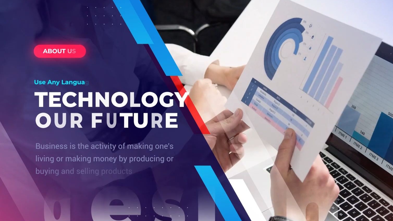 智聯萬物，預見未來 物聯網技術服務企業產品展示幻燈片AE模板